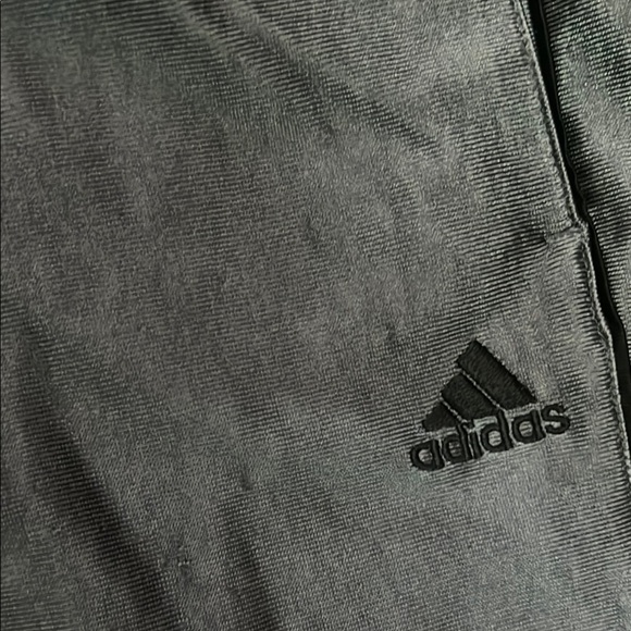 Adidas Men's Charcoal Athletic Shorts size: 2XL - Picture 2 of 5